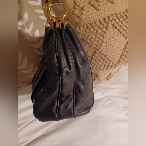 RARE Vintage 90s Versace leather bag FINAL $ FIRM - Picture 4 of 16